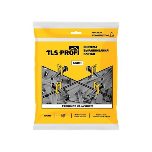 Клин для СВП для гранитной плиты высотой 12-22 мм 100 шт TLS-Profi