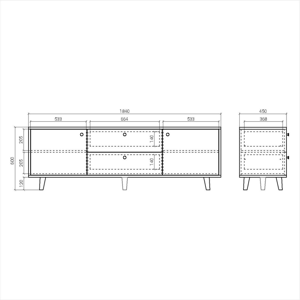 Тумба под ТВ TW090