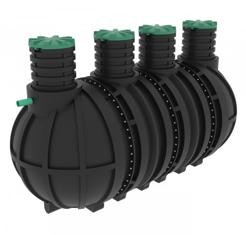 Станция глубокой биологической очистки Мультпласт Модуль ST60 20000 л./ 12000 л. в сутки / 60 чел. (5580x2400x3100см;1016кг;) - арт.561563