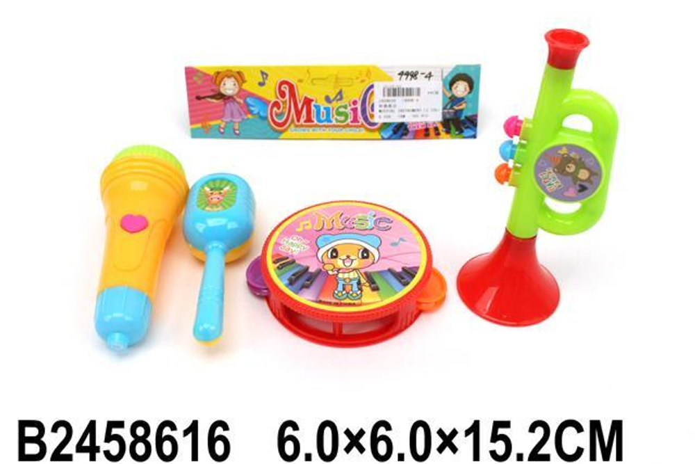 Набор музыкальных инструментов, пакет 4998-4