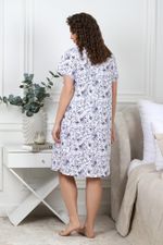 Ночная сорочка Злата Виотекс ГОЛУБОЙ