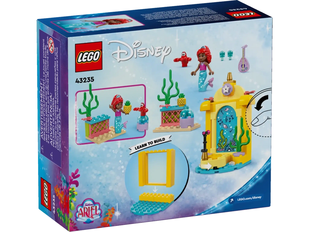 Конструктор LEGO Disney 43235 Музыкальная сцена Ариэль