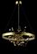 Подвесная люстра Crystal Lux GARDEN SPLED+3 D600 GOLD