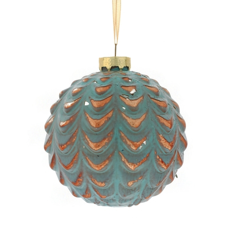 GAEM Украшение новогоднее Шар "Винтаж", D10 см, L10 W10 H10 см