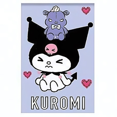 Блокнот А7 40л. клет. "Куроми" на скрепке, блок-офсет (Центрум)