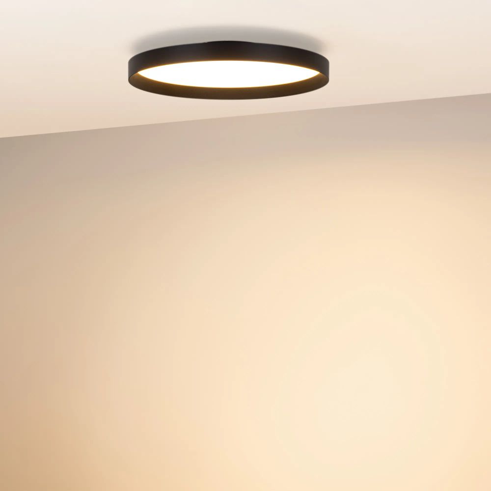 Светильник SP-ESTELY-R450-40W Warm3300-MIX (BK, 80 deg, 230V, TRIAC) (Arlight, IP20 Металл, 5 лет) 054797