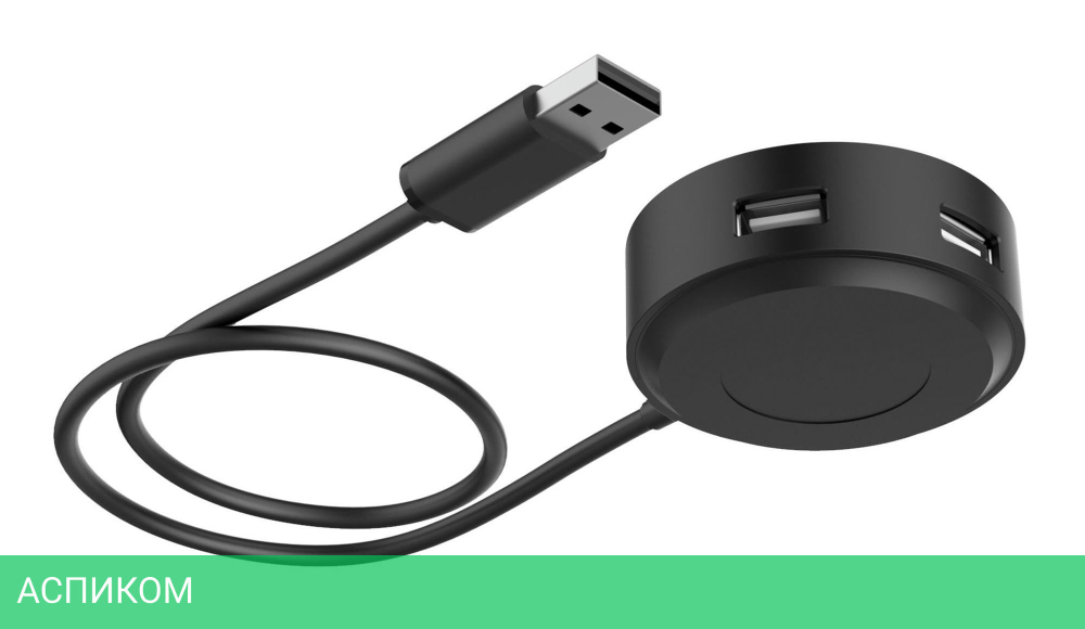 USB-хаб A4Tech HUB-20 черный