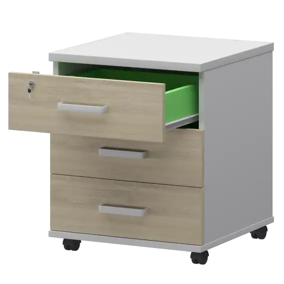 Тумба подкатная СМТ-3ПЦ Тип1  434x450x620 Смарт