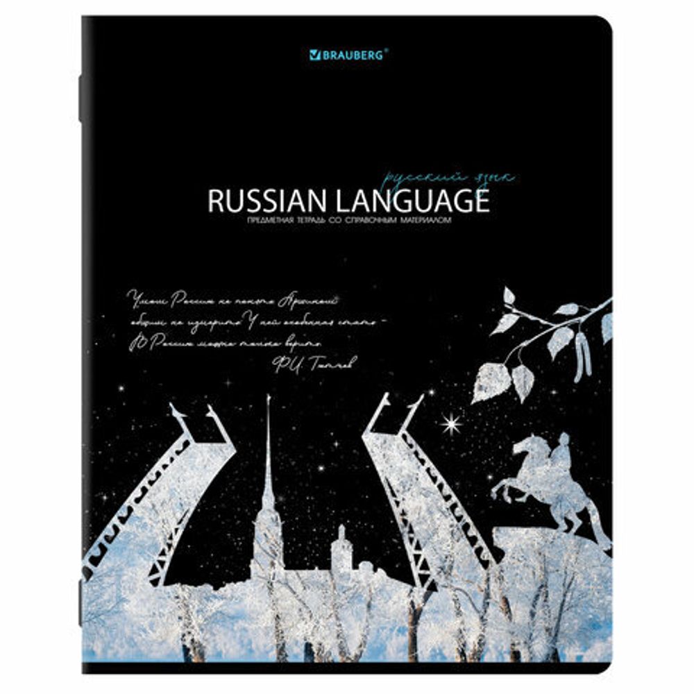 Тетради предметные, КОМПЛЕКТ 12 ПРЕДМЕТОВ, "STARLIGHT", 48 л., глянцевый УФ-лак, BRAUBERG, 404607