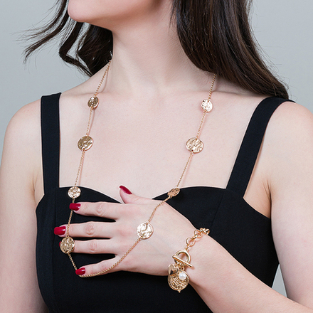 Колье Fiore Luna Manisto LN5115 RG