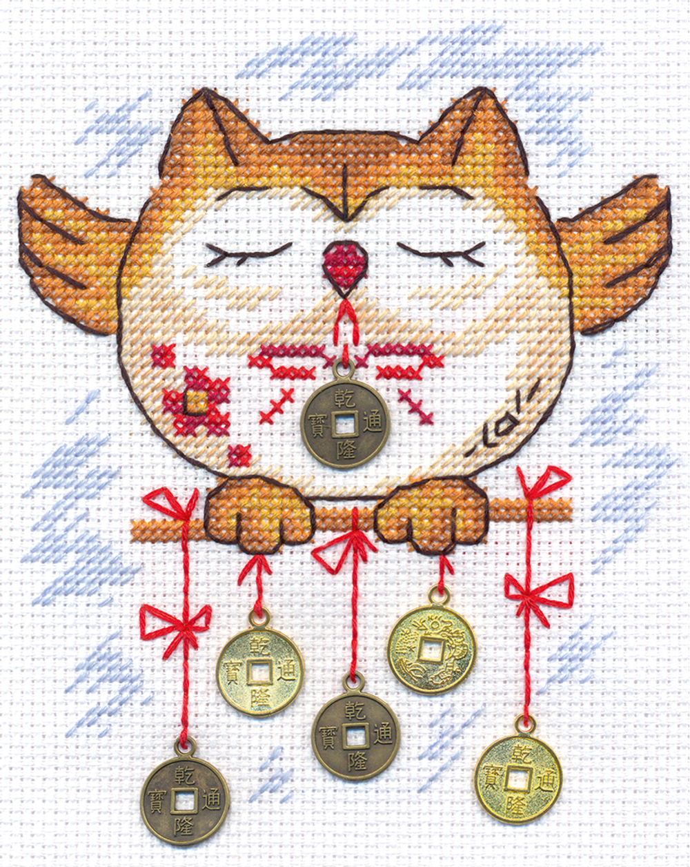 Набор для вышивания "PANNA"I-0834 "Прибыль в делах" 14 х 17 см