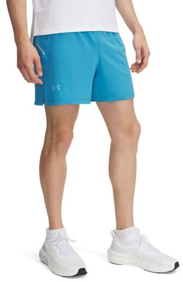 Мужские теннисные шорты Under Armour Launch Pro 5in - небесный