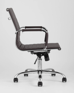 Кресло офисное TopChairs City S коричневое