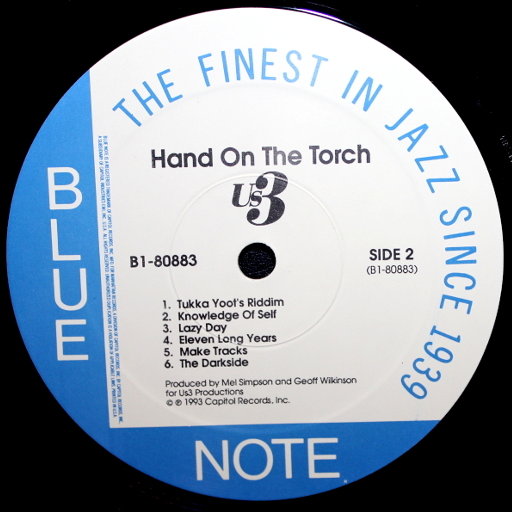 Us3 / Hand On The Torch (LP)