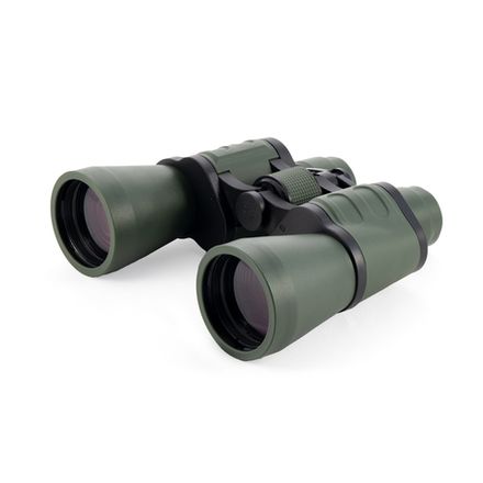 Бинокль &quot;СЛЕДОПЫТ&quot;, 10х50, зеленый-защитный, 180*85*180 мм, 660 гр.,  в чехле/20/
