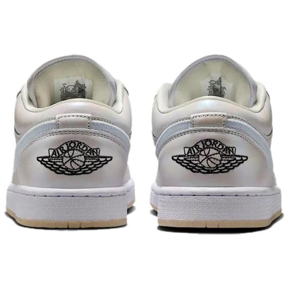 Jordan Air Jordan 1 Винтажные баскетбольные кроссовки с низким верхом, Белый-корейский Женский