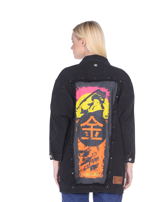 LIGVIANNI Джинсовая куртка Denim Jacket The 金 Gold