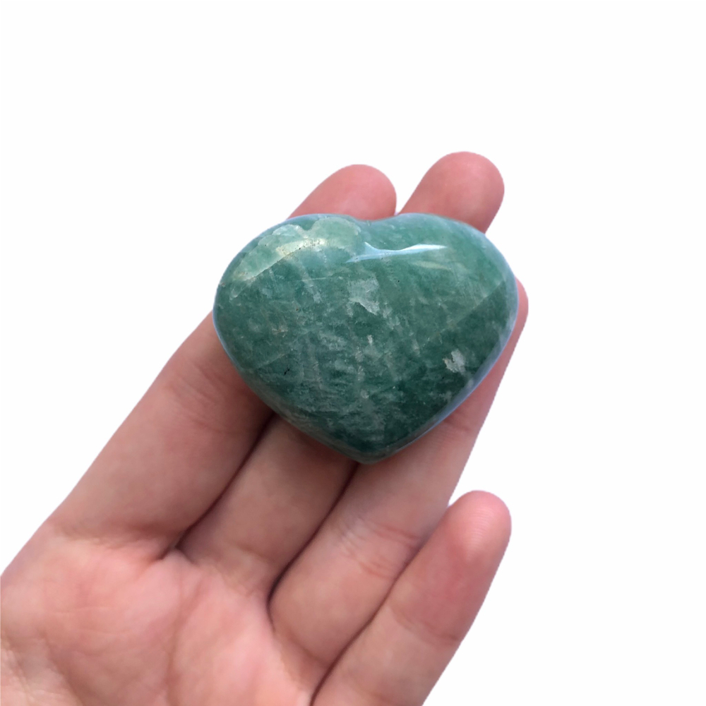Сердце амазонит, 1 шт (20-30 гр)