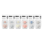 Набор анатомических пустышек Suavinex Wild розовый, 0-6 мес, 2 шт