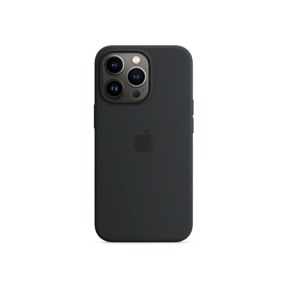 Силиконовый чехол с поддержкой MagSafe Apple Silicone Case для iPhone 13 Pro, Midnight (Темная ночь)