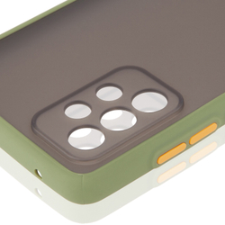 Чехол ROSCO для Samsung Galaxy A72 оптом (арт. SS-A72-ST-TPU-GREEN-ORANGE)