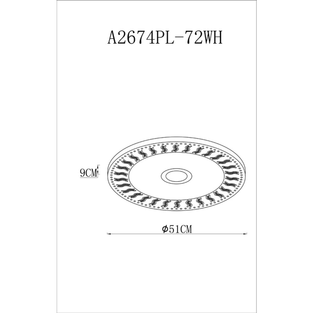 Потолочный светильник Arte Lamp MONILE