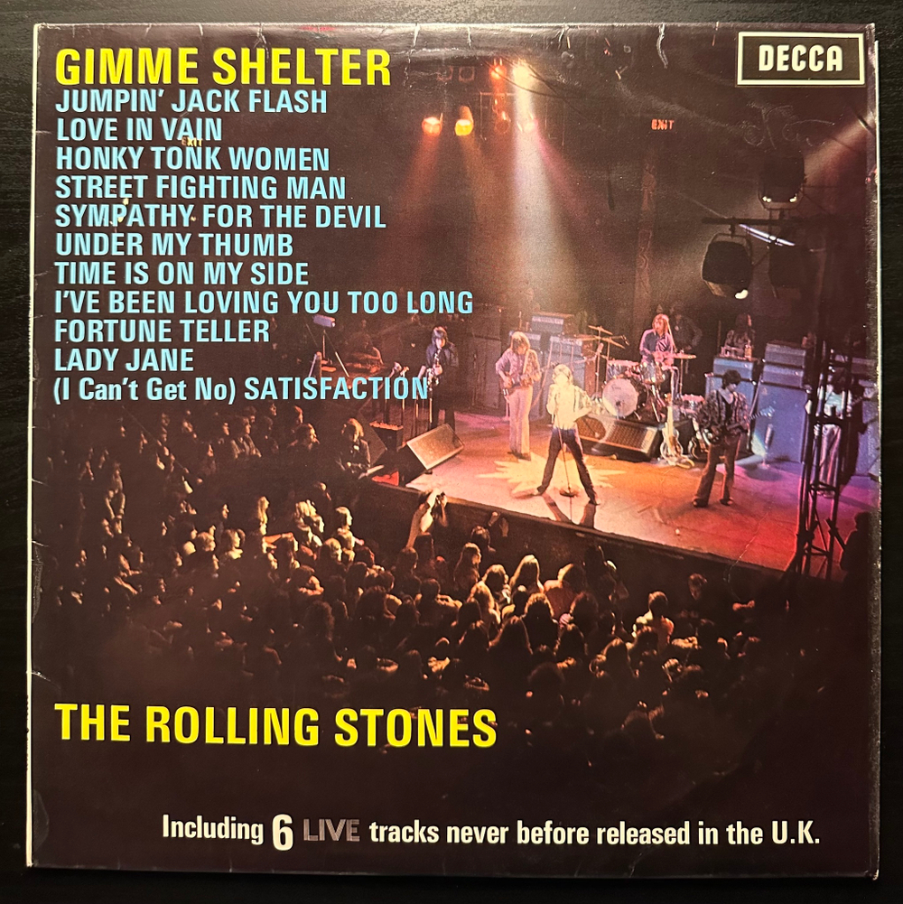 The Rolling Stones - Gimme Shelter (Англия 1971г.)