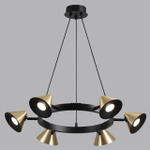 8233/6 LN Светильник GU10 6*7Вт 220В IP20 COMFI