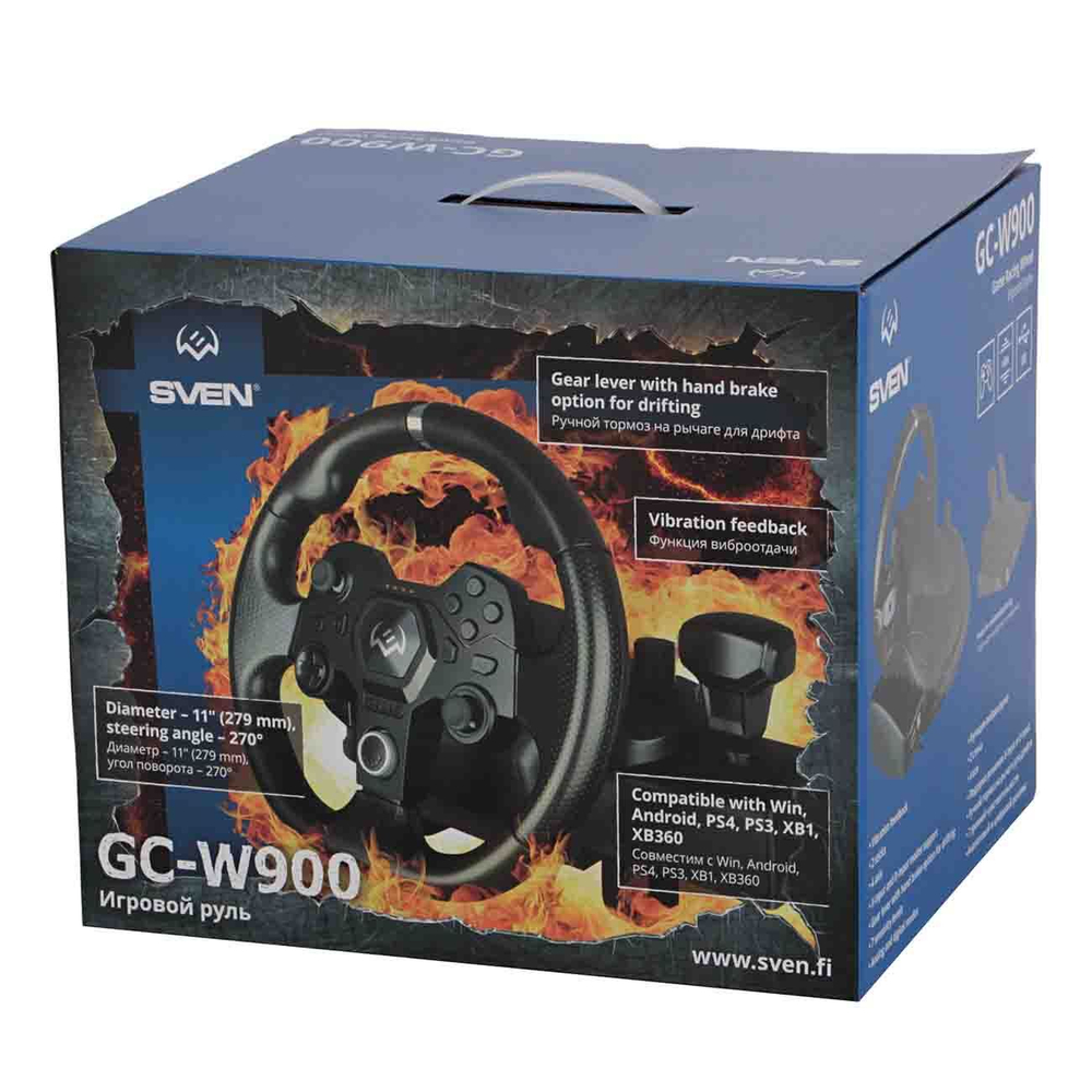 Игровой руль Sven GC-W900 (SV-019686)