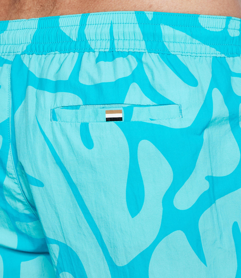 Шорты для плавания Bari BOSS BLACK - голубой(50515729)