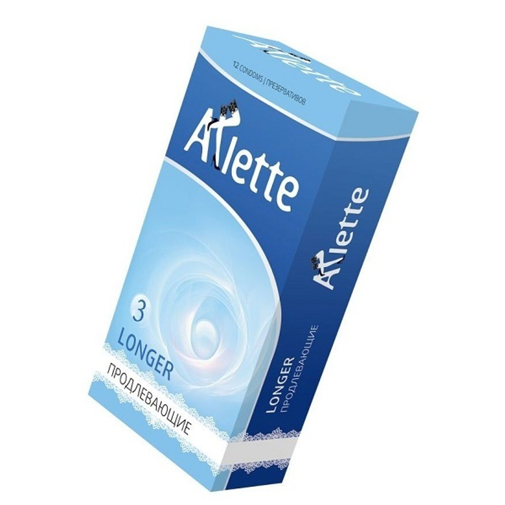 Презервативы с продлевающим эффектом Arlette Longer 12шт