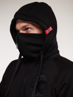 Худи Варгградъ мужской чёрный "Скаут" с начёсом