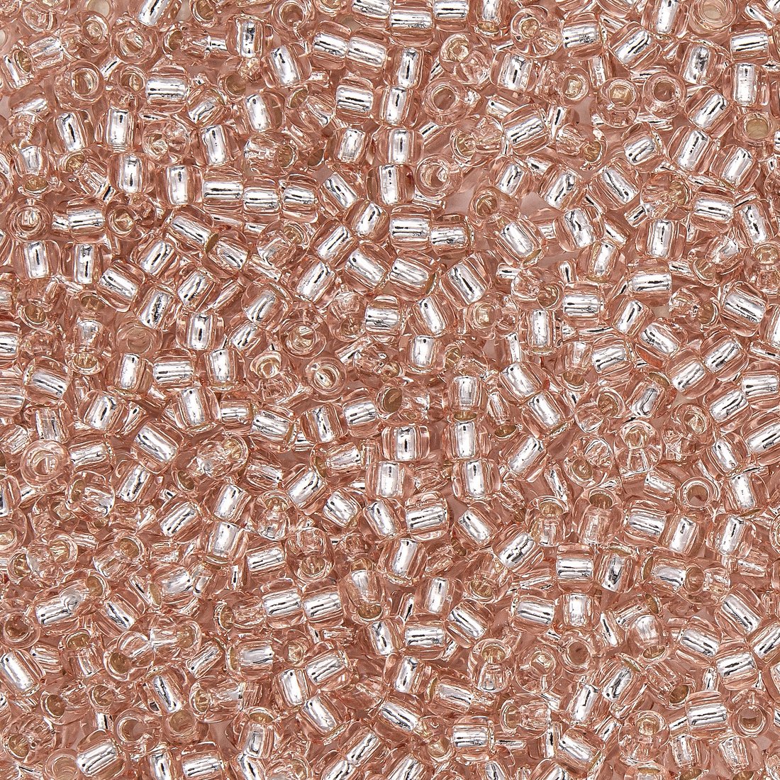 Японский бисер TOHO Round 11/0 (№31), с внутренним серебрением, прозрачный