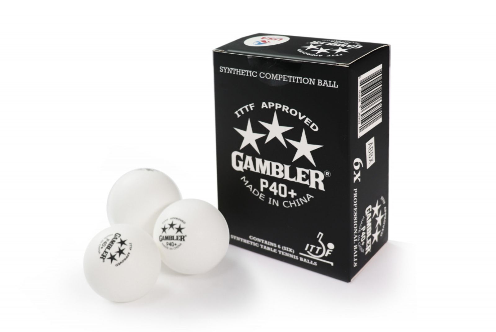 Мячи для н/т GAMBLER P40+ BALL - 6 PACK фото №9
