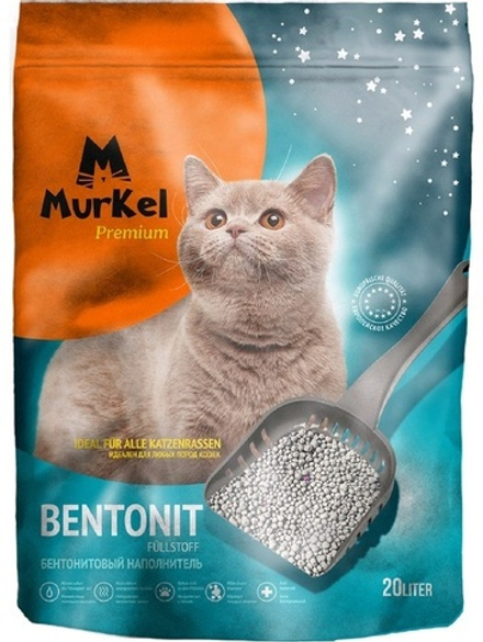 Наполнитель Murkel 20л Нейтральный Бентонитовый