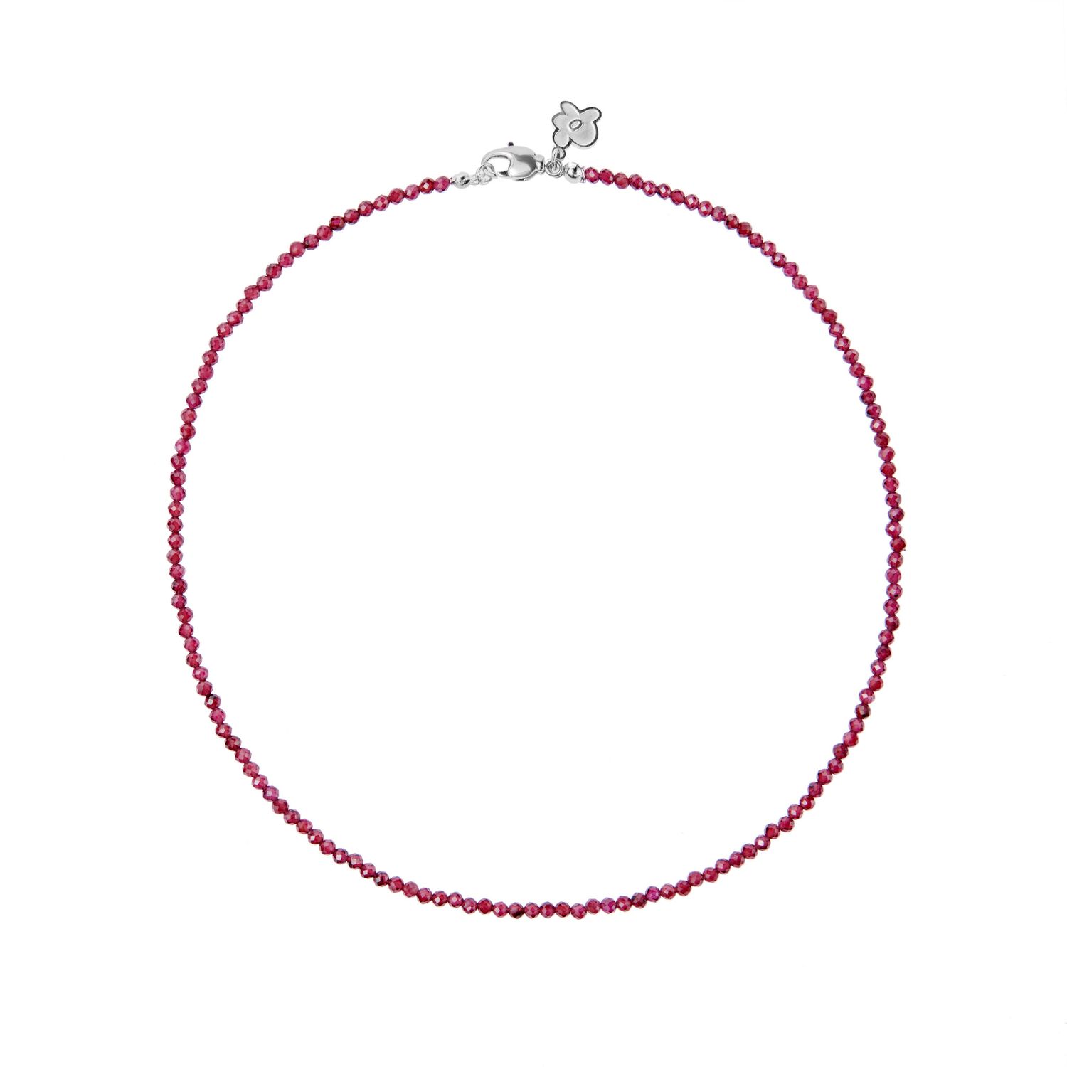 Колье Garnet Tiny Necklace