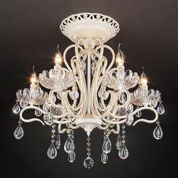 Потолочная люстра Eurosvet Etna 12205/6 белый Strotskis