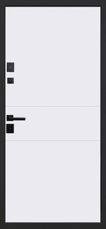 Стальная дверь "Денвер" (адаптивная замковая часть). Заказная модель.