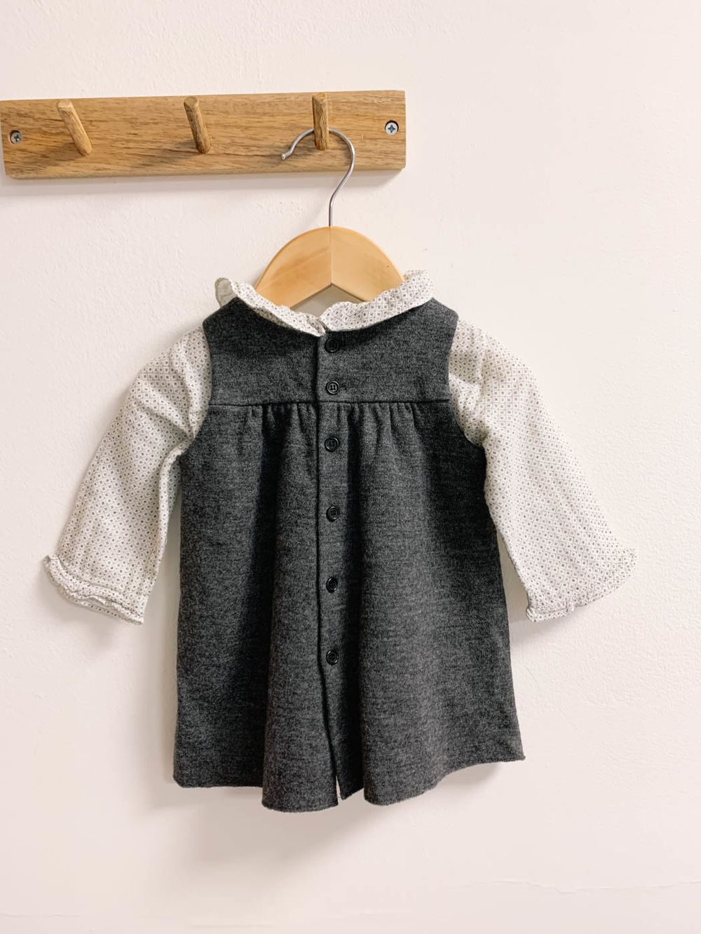 Сарафан с рубашкой Bonpoint, 68