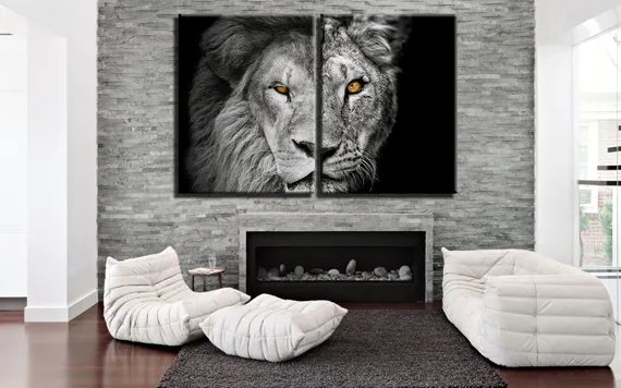 Модульная картина "Прайд"