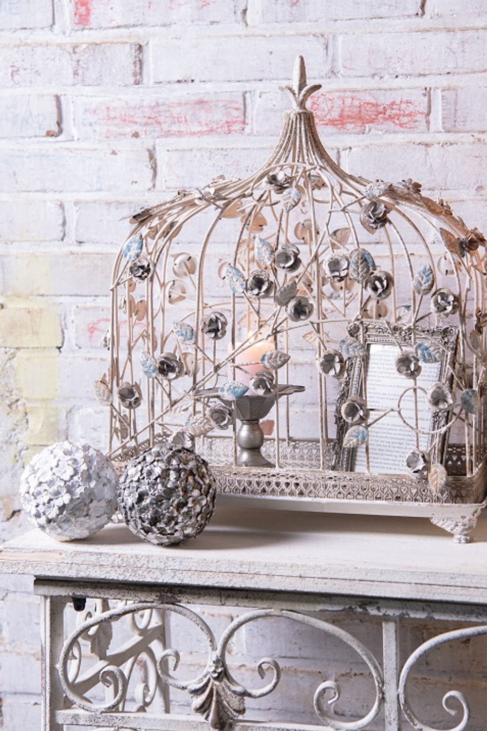 Декор "Птичья клетка" 42х21х50см