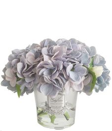 Голубые гортензии с бутонами роз, Cote Noire