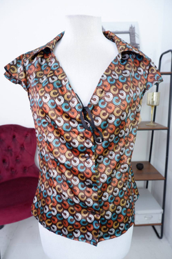 Блузка для делового стиля, визуально 44/46 размер