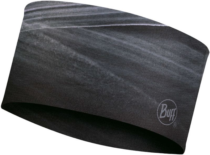 Повязка на голову спортивная Buff Headband CoolNet Speed Graphite Фото 1