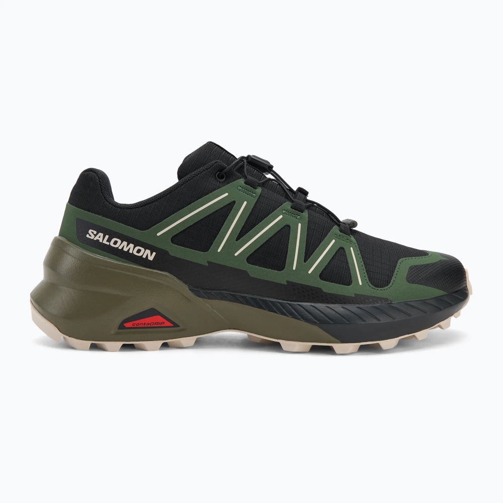 Кроссовки для бега Salomon Speedcross Peak black/black forest/rainy day