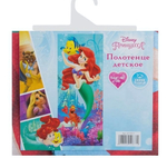 Полотенце "Принцессы: Ариель" 60х140 см, 100% хлопок (Disney)