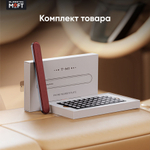 Автовизитка с номером телефона, парковочная табличка BLESSTEC, rose red