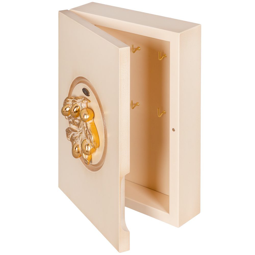 Полка ключница Oliva Branch (Олива Бранч) 2 Айвори