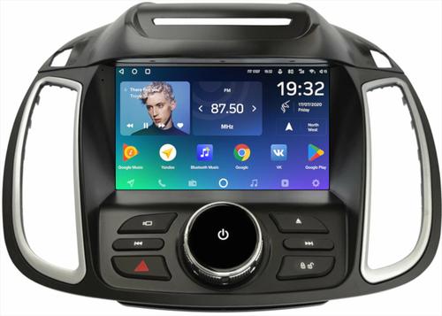 Магнитола для Ford Kuga 2 2012-2019 (без SYNC, рамка с кнопками тип 1) - Teyes CC2 PLUS монитор 9" QLED, Android 10, Быстрая, SIM-слот