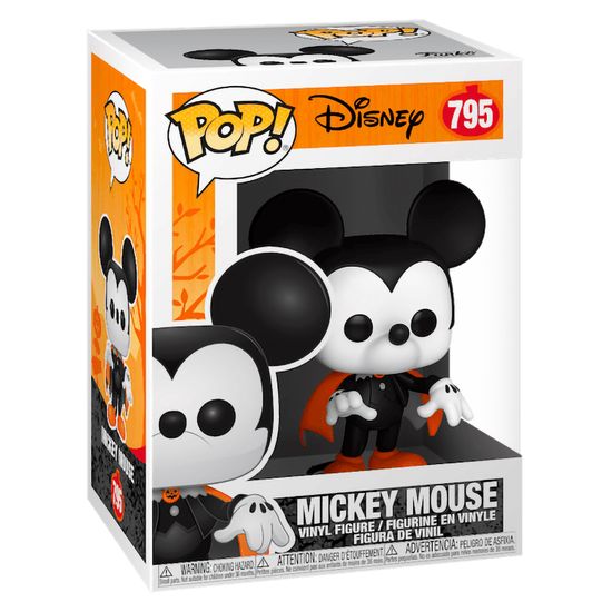 Фигурка Funko POP! Disney Halloween Spooky Mickey Mouse (795) 49792 / Фигурка Фанко ПОП! по мотивам вселенной "Дисней", Микки Маус